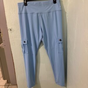 Light Blue Women's Capris